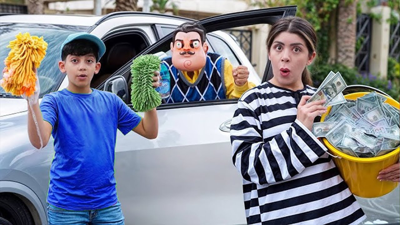 Jason and Alex's First Day at Work: Opening a New Car Wash!