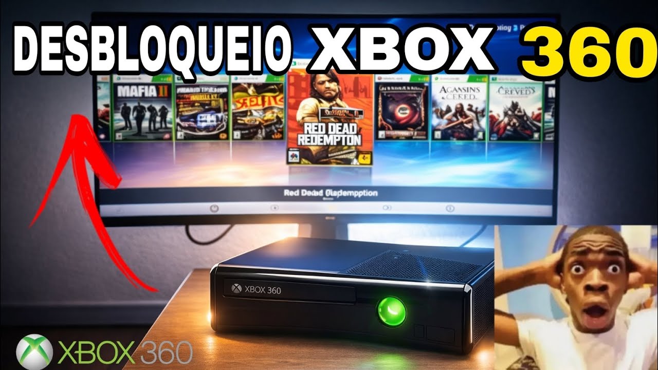 Como desbloquear Xbox 360 em 2026 — Tutorial Simples