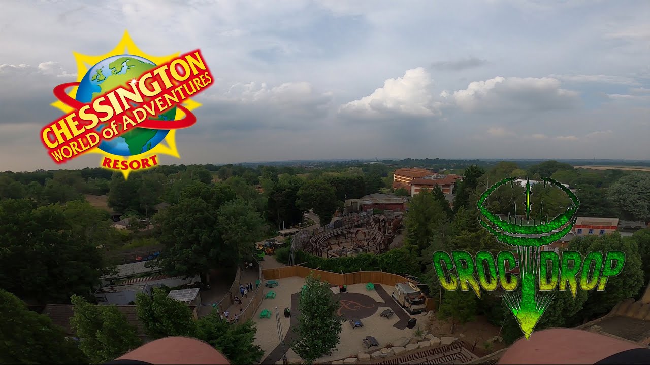 Croc Drop 4K POV / Chessington world of adventures 2021