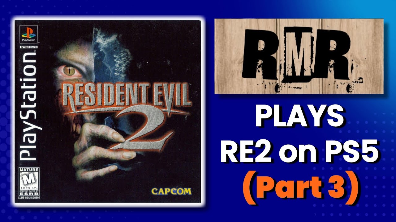 Let's Play Classic PS1 Resident Evil 2 on PS5!! (Part 3)