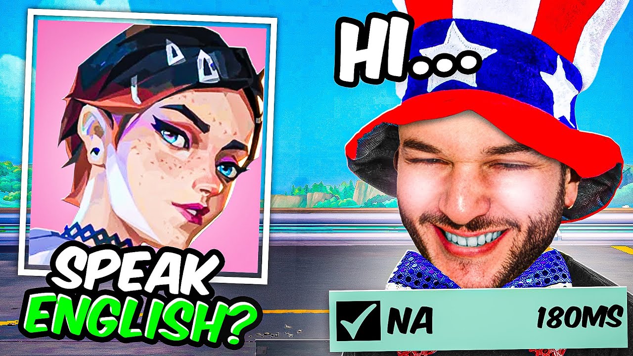 SMURFEI NA GRINGA COM MEU INGLÊS DAS RUAS 🤓 !!!