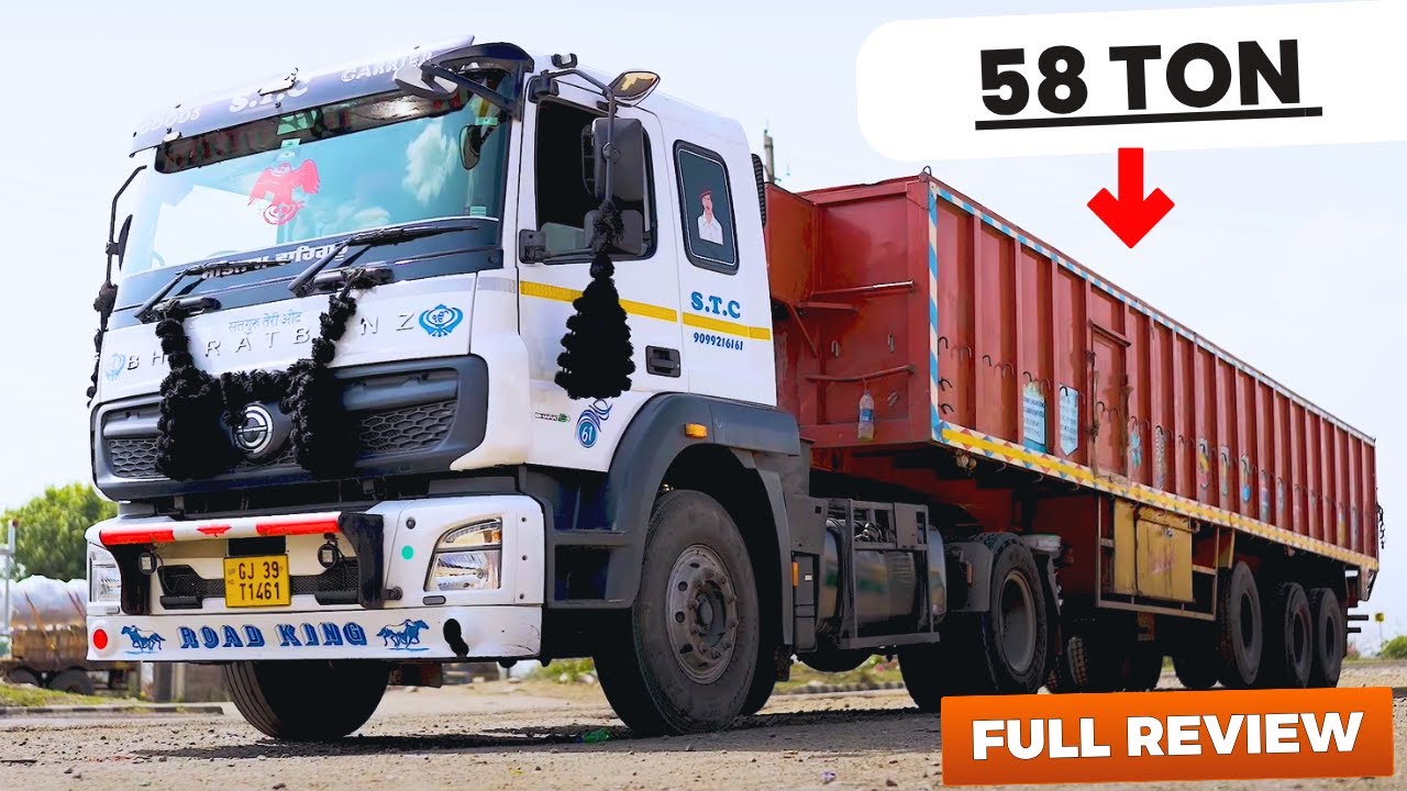 BharatBenz 5528 New BS6+ AC Rule Cabin 4x2 Truck Full Review | Price - Mileage -Features - Driving