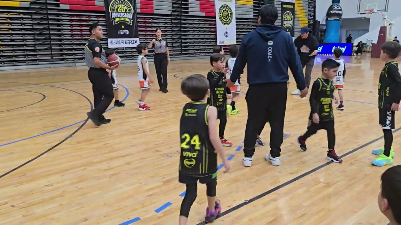 🏀[1/2] Summit ⚫️vs⚪️Club San Pedro. Categoria 2018/2019. Copa Fuerza Regia Enero 2026.
