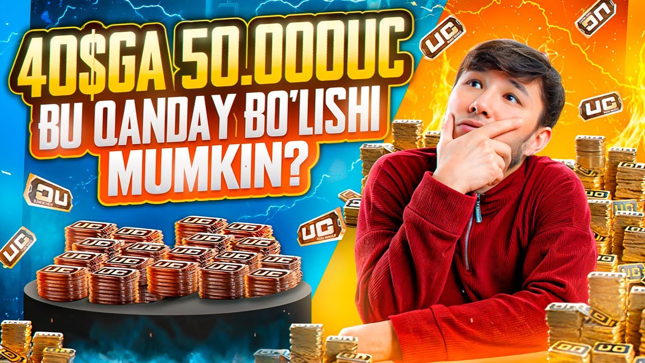 580 MING SO'MGA 50.000UC 🫣 BU QANDAY BO'LISHI MUMKIN?🤔 PUBG MOBILE!!!
