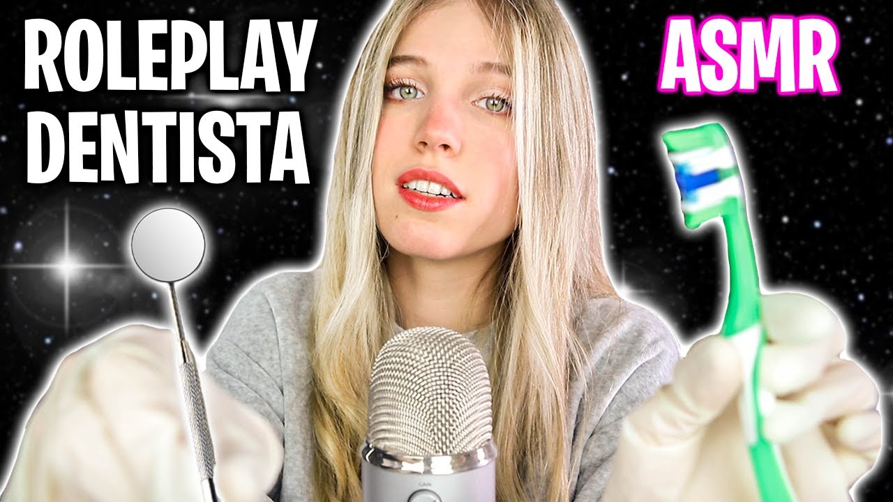 ASMR LIMPIEZA DENTAL (ROLEPLAY EN ESPAÑOL SIENDO DENTISTA)  🦷