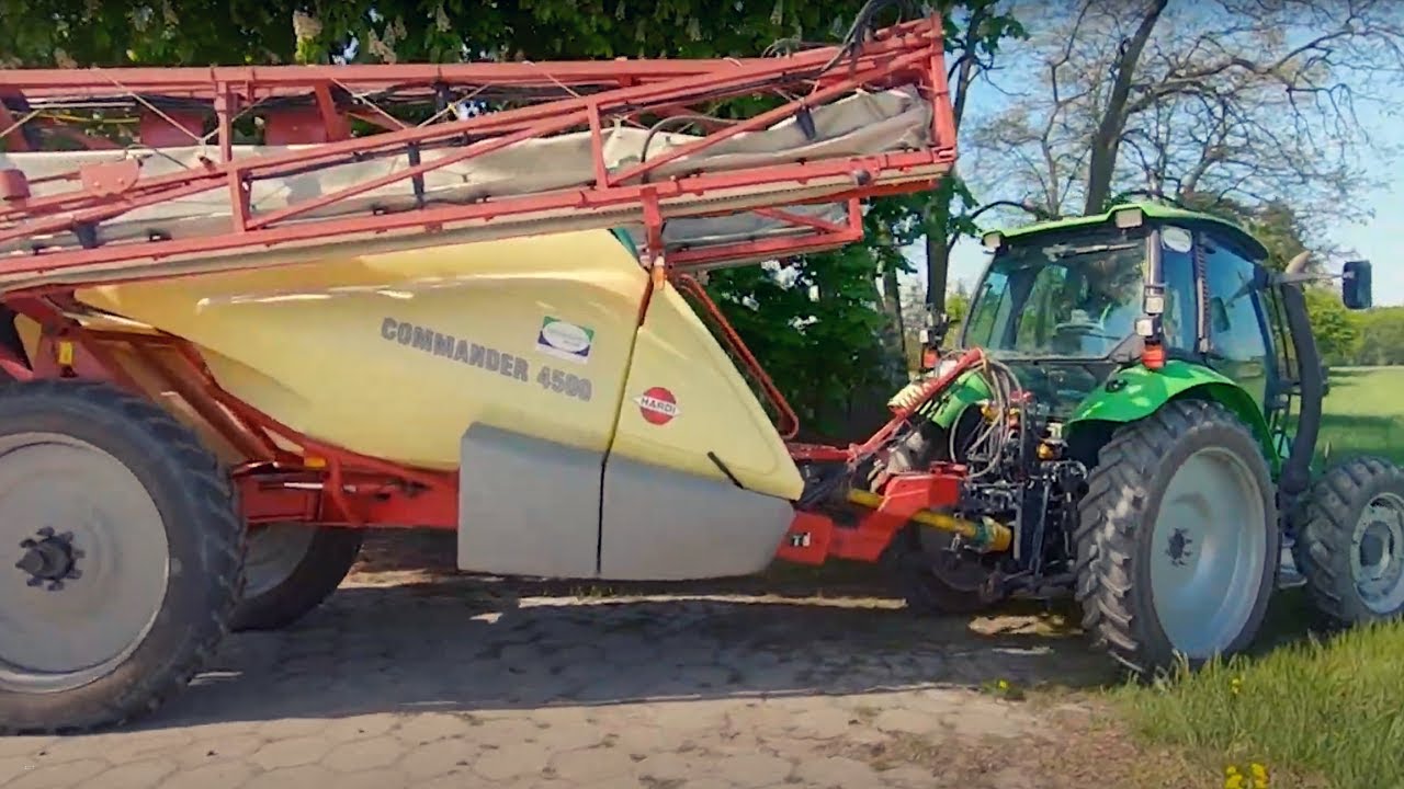 Opryskiwacz Hardi Commander z rękawem powietrznym 🌾🐝