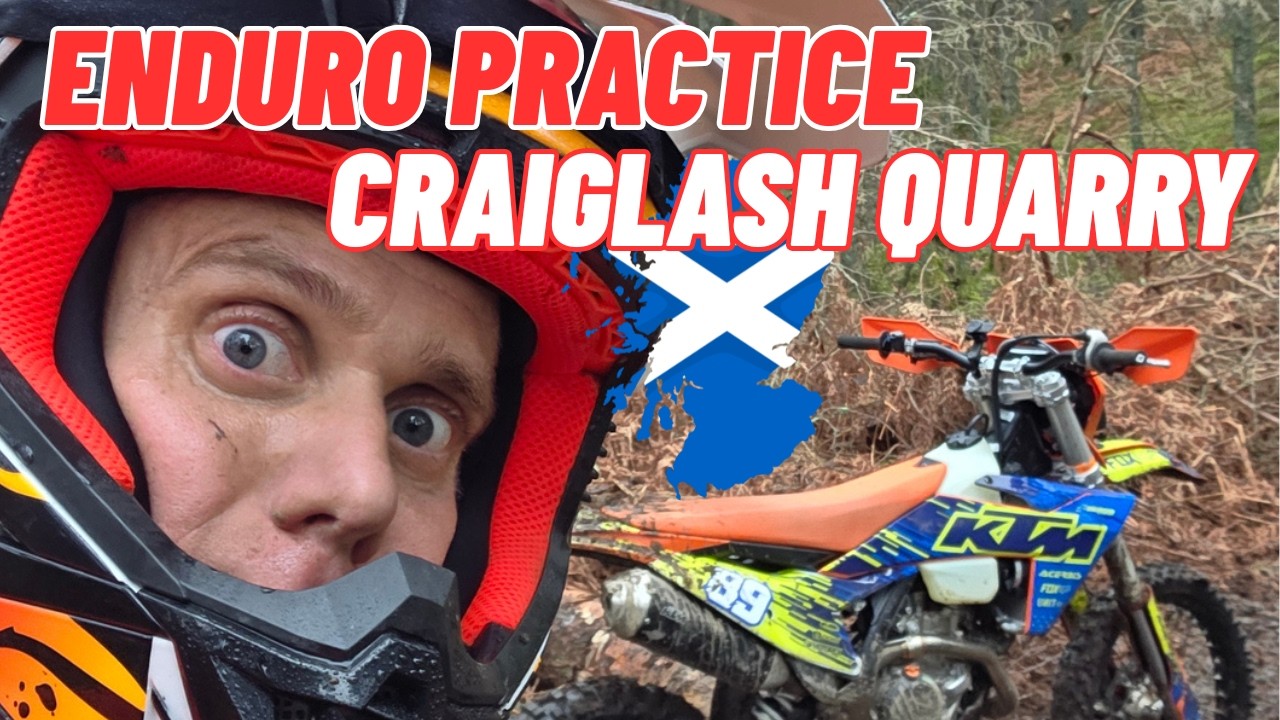 Enduro Practice (Craiglash Quarry) KTM EXC 500