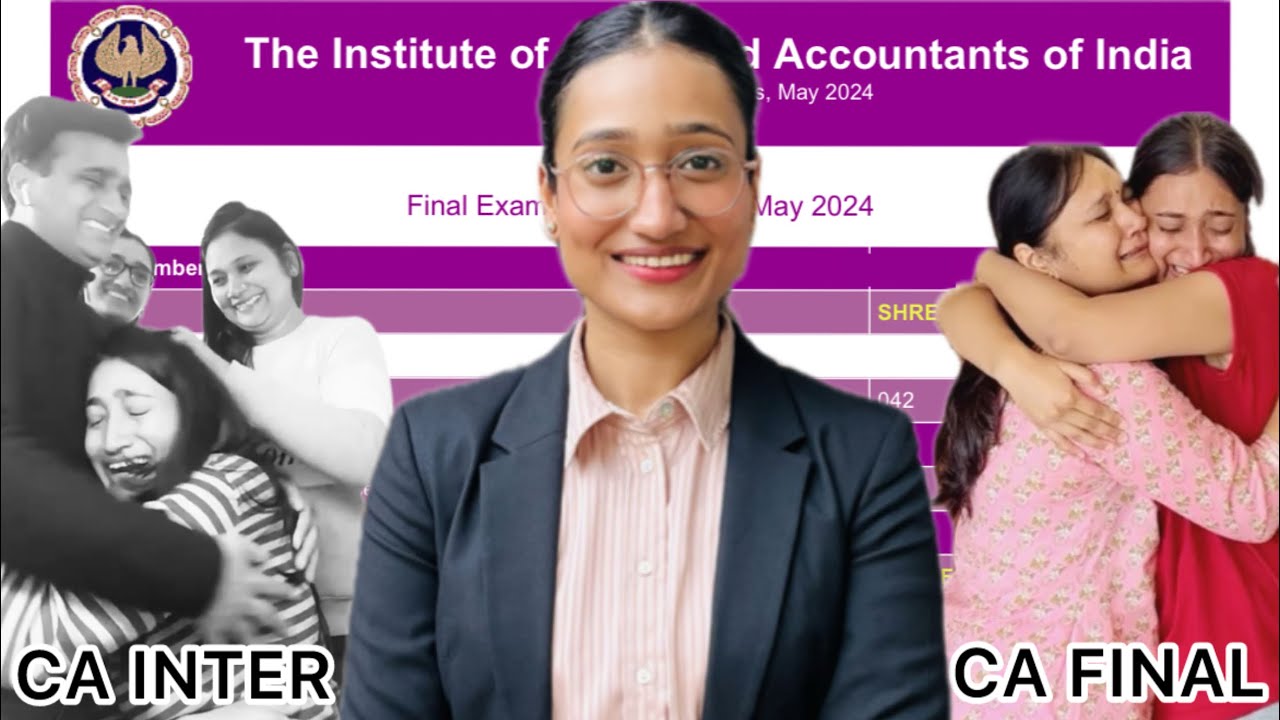 CA Final Result Reaction | Clearing Both Groups in First attempt | May 2024 | CA Shreya Garg