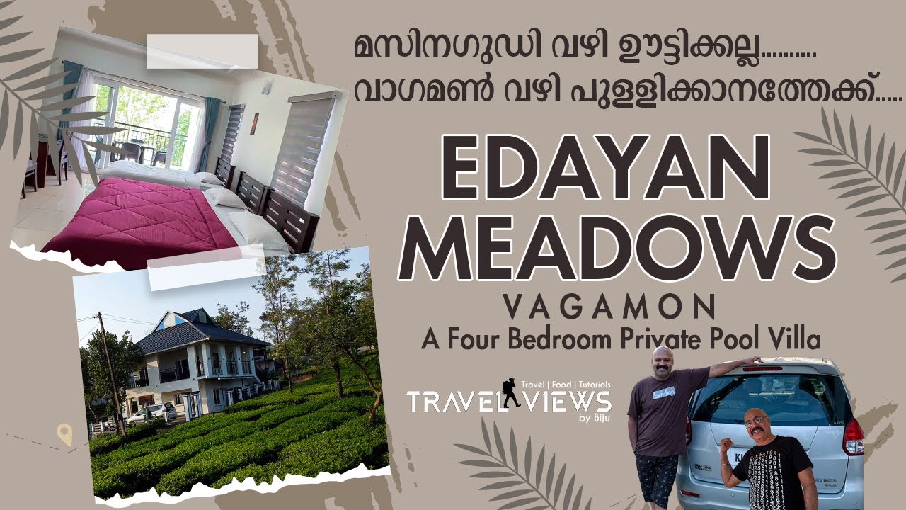 Edayan Meadows Vagamon | 4 BHK pool villa
