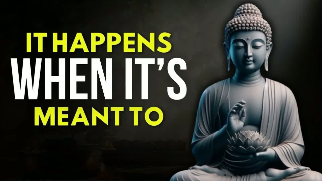 What's Meant for You Will Find You   The Buddhist Art of Letting Go