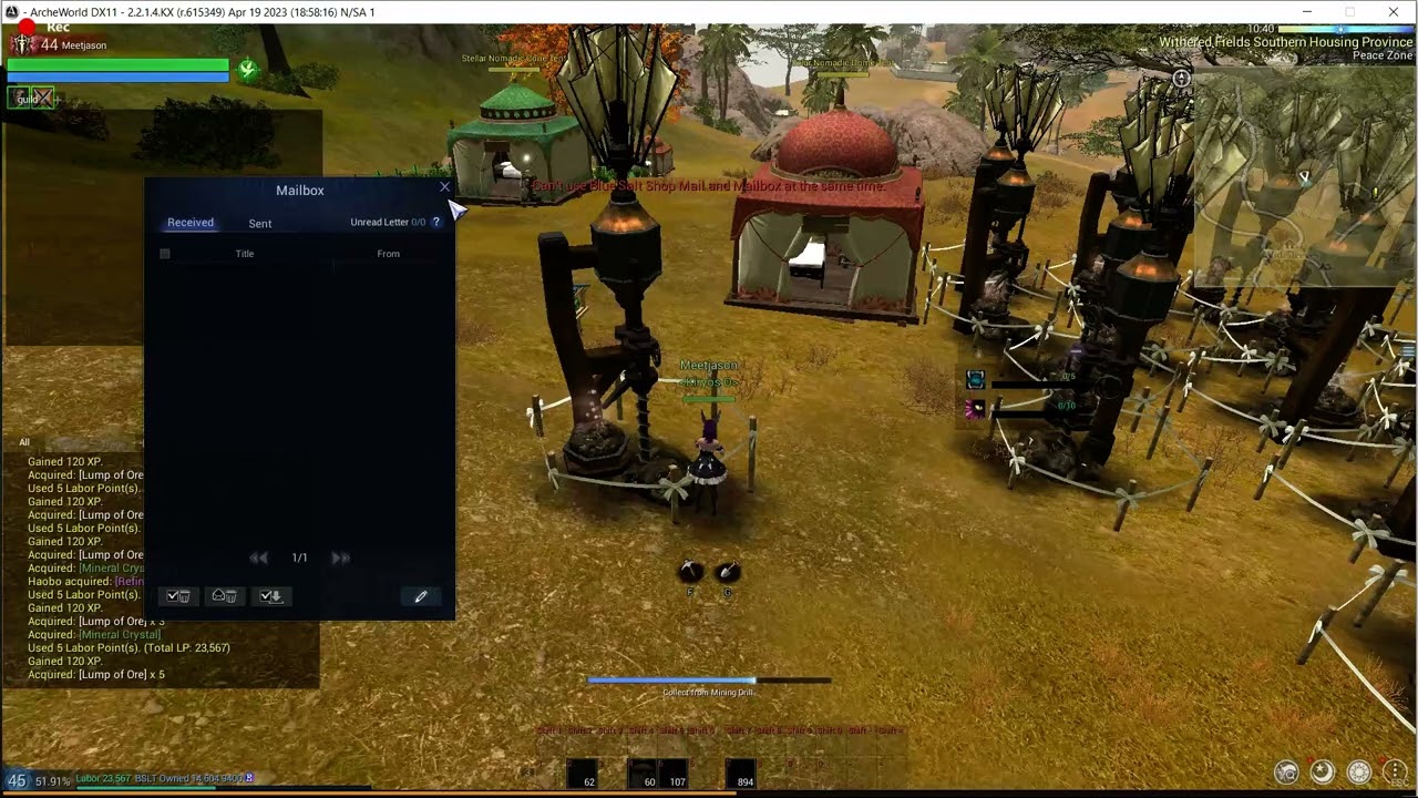 Archeworld mailbox tip trick guide instant stuff blue salt cash shop designs