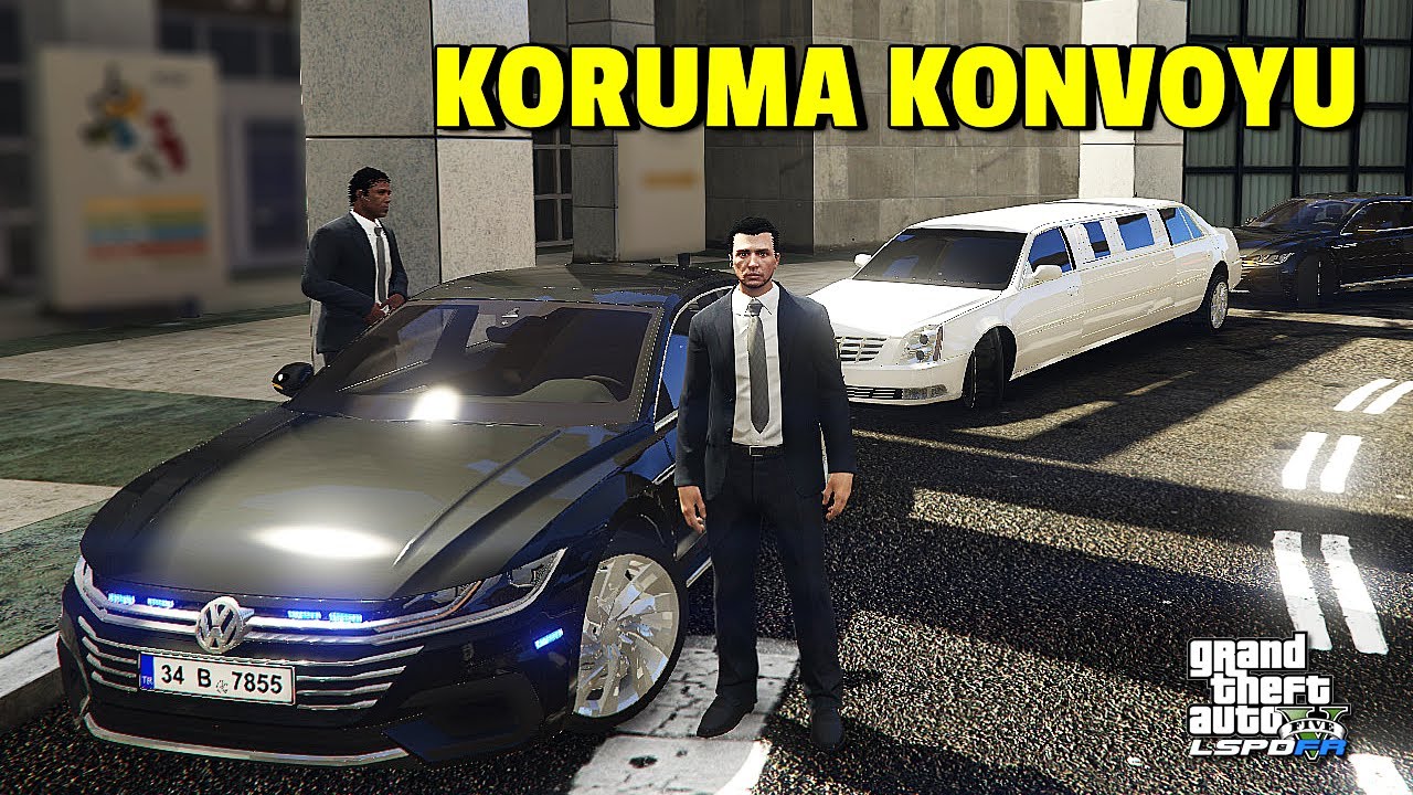 GTA 5 KONVOY MODU | BAŞBAKAN KORUMA POLİSİ | LSPDFR-Bölüm 5