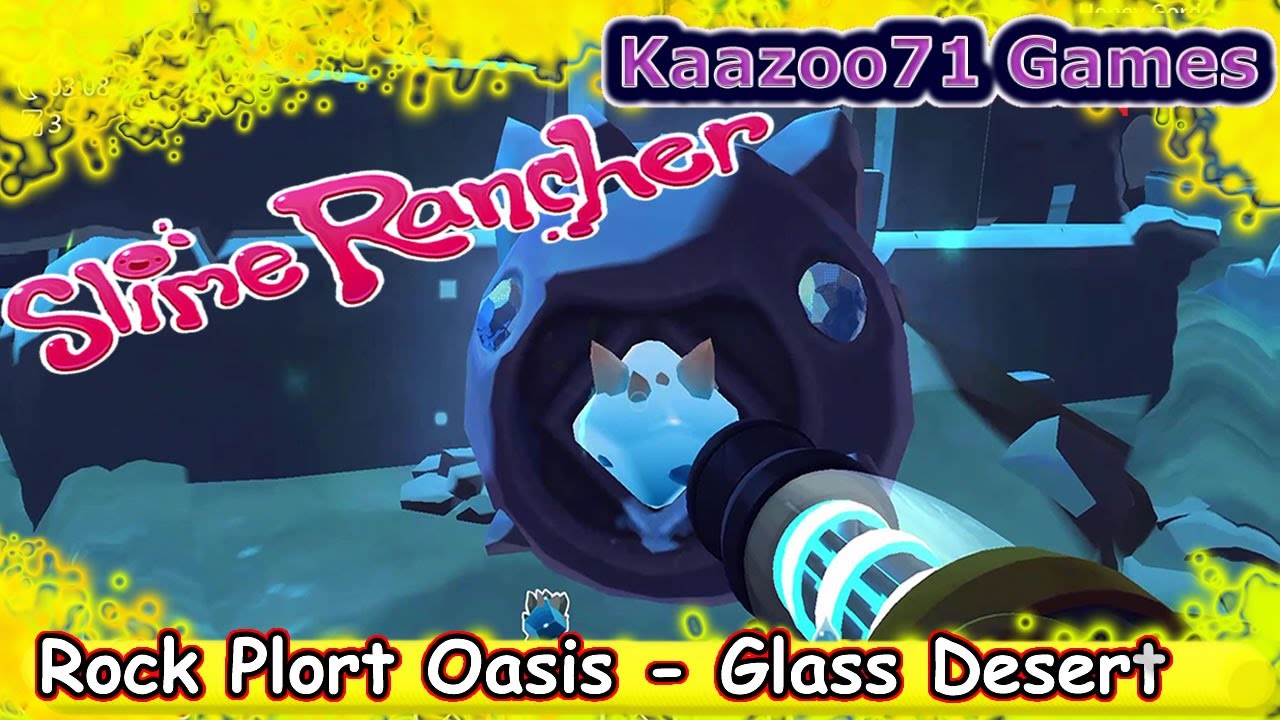 Slime Rancher Rock Plort Oasis - Glass Desert