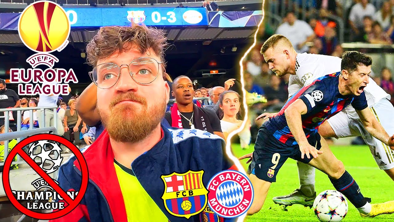 FC Barcelona vs. FC Bayern - UCL Stadionvlog | Europa League ABSTURZ 😱 | ViscaBarca