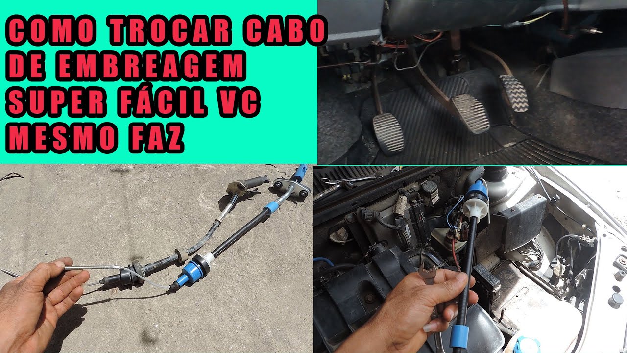 DICA, COMO TROCAR CABO DE EMBREAGEM DO PALIO FIRE , É FÁCIL DEMAIS
