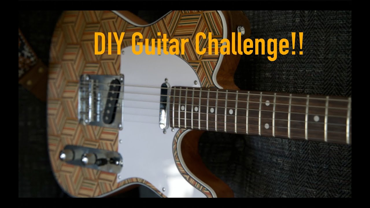 Harley Benton DIY Challenge 2025 - A Guitar out of Skateboards?? #HBDiyKitChallenge