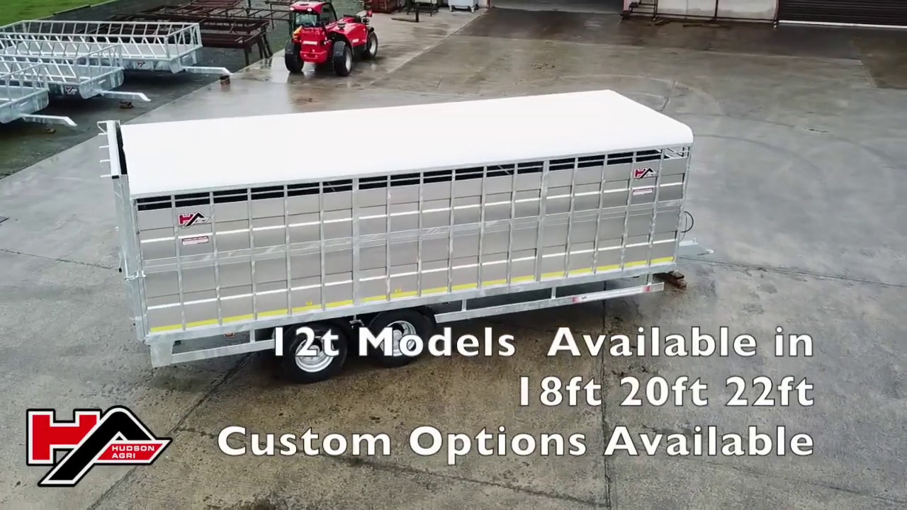 Hudson Agri Livestock Trailer