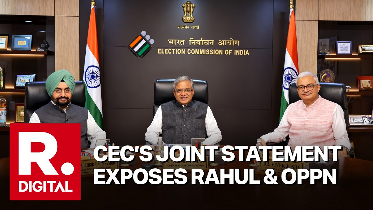 'All Decisions Unanimous': ECI Busts Opposition Narrative, Clarifies Stand on SIR and Electoral Roll