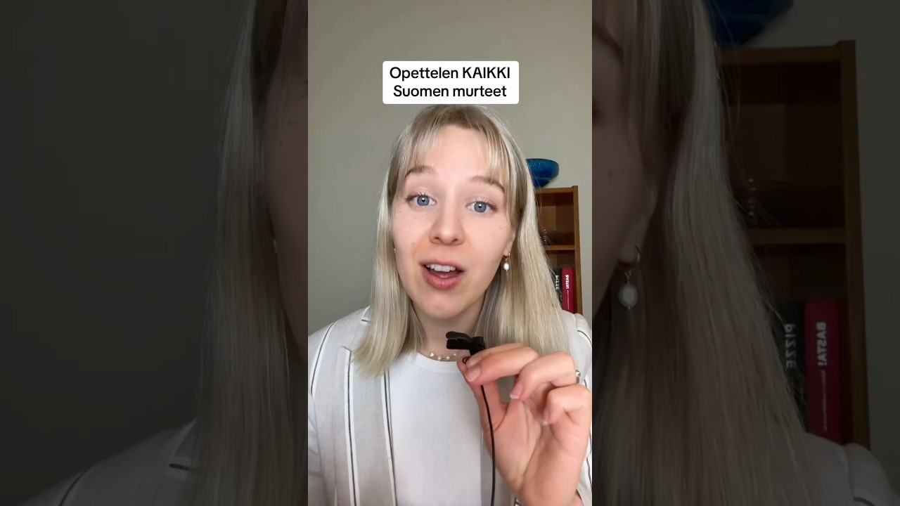 T&auml;n&auml; vuonna opettelen kaikki Suomen murteet! Oppitunti 1: Rauma gi&auml;l😇✨