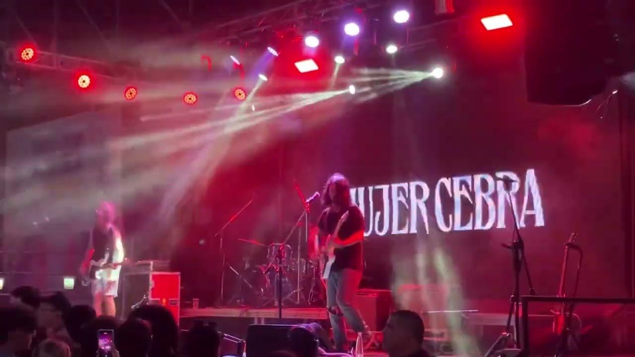 Mujer Cebra vivo Festival Nuevo Día Konex 2024