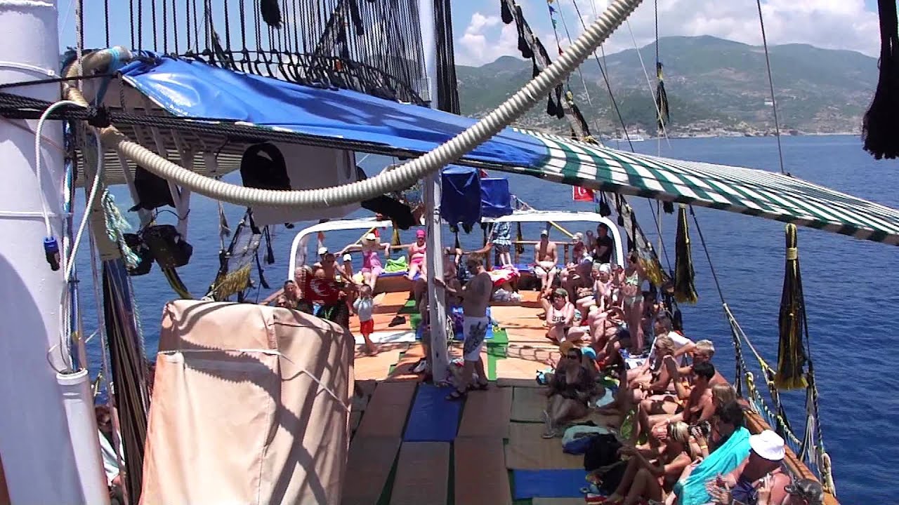 Baba Boat Tour 1.6.2011 Alanya Turkey