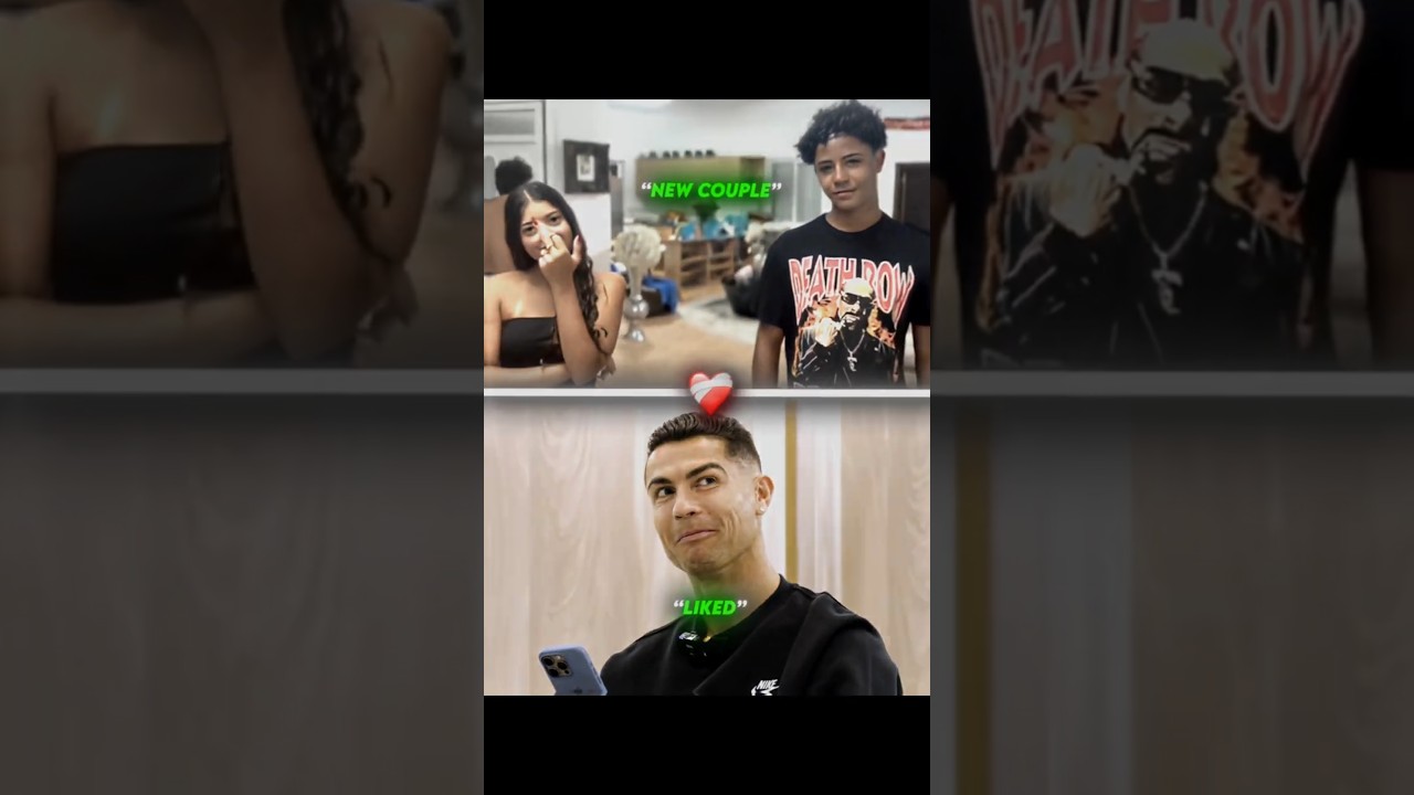 Ronaldo Reacts To Ronaldo Jr's New Girlfriend 😂🔥