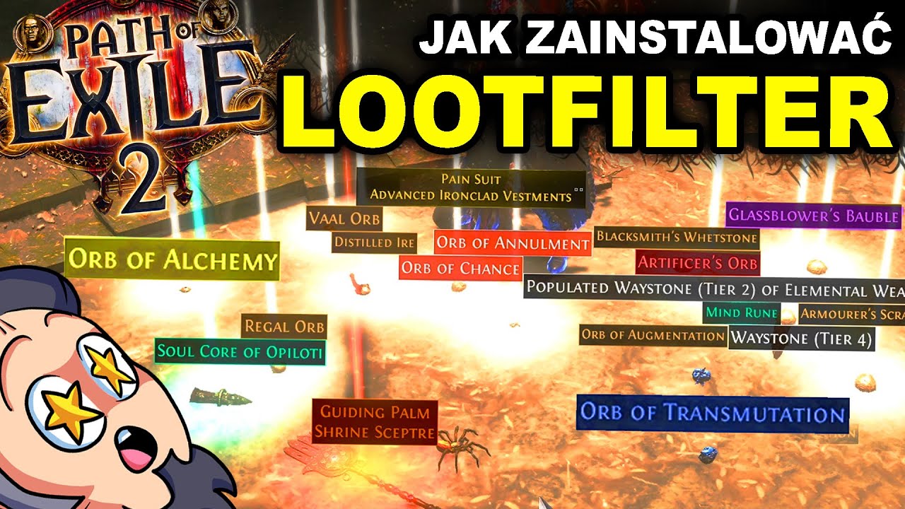 Jak mieć PODŚWIETLONY DROP w Path of Exile 2 - Loot filter