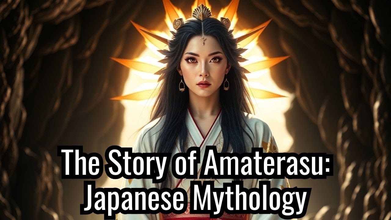 The Story of Amaterasu: Japanese Mythology, Amaterasu's Cave,
