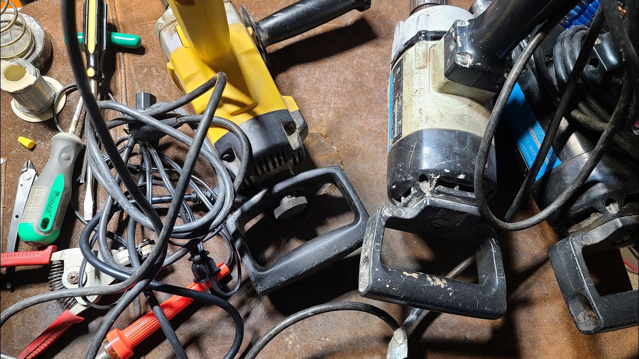 Fixing Power Cords On DeWalt & Rockwell Drills