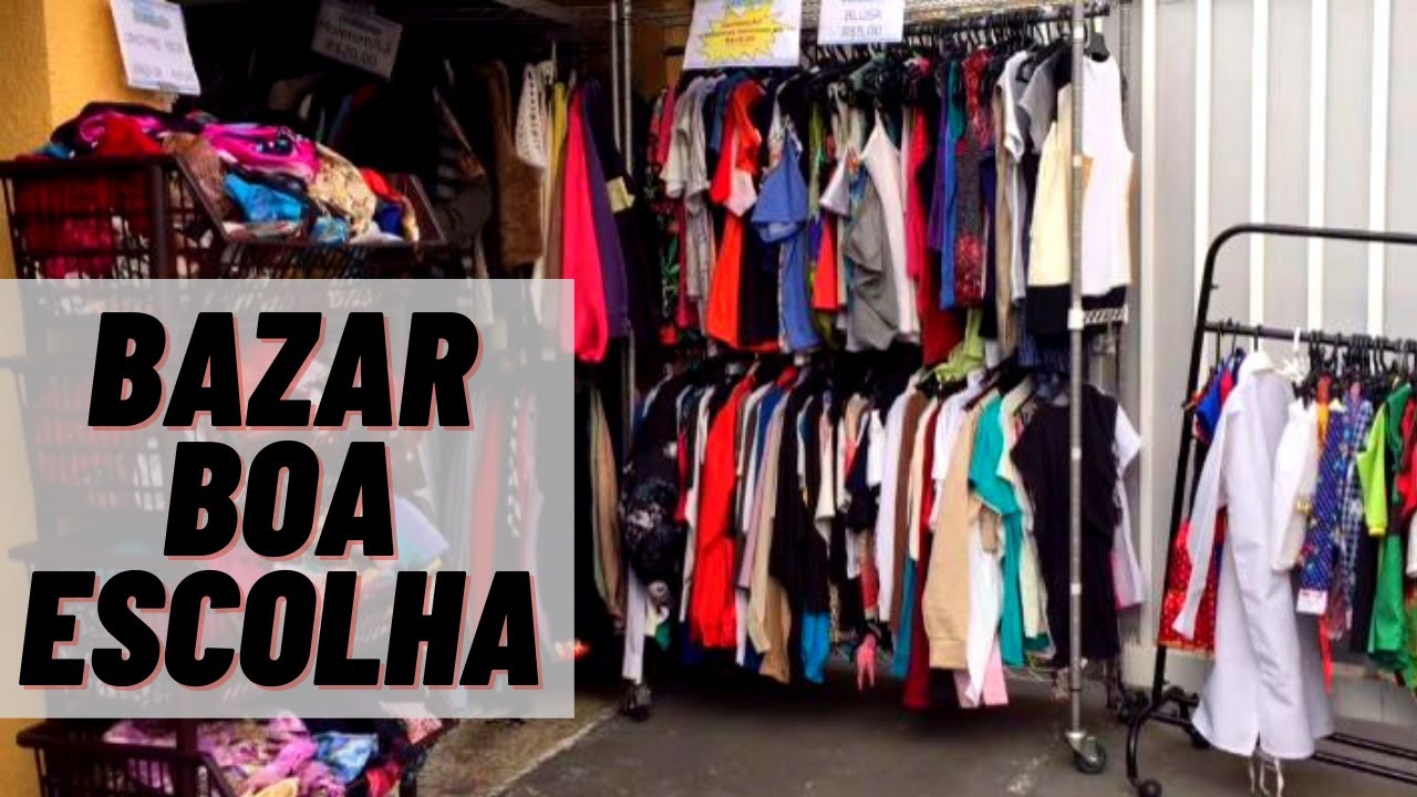 [TOUR] 3 blusas por 10 reais - Bazar beneficente (SÃO PAULO)