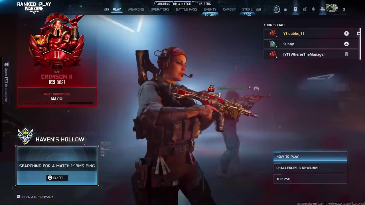 Warzone Ranked iridescent