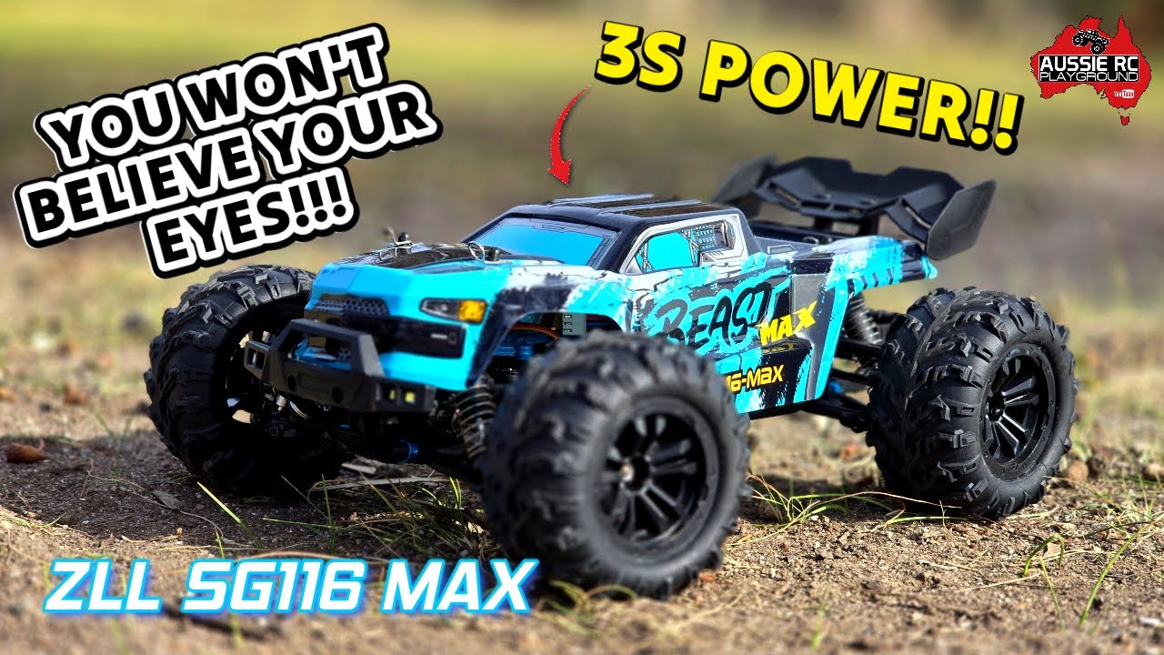 This truck ACHIEVED the IMPOSSIBLE!! ZLL Beast Max First Run on 3S LiPo - Stock