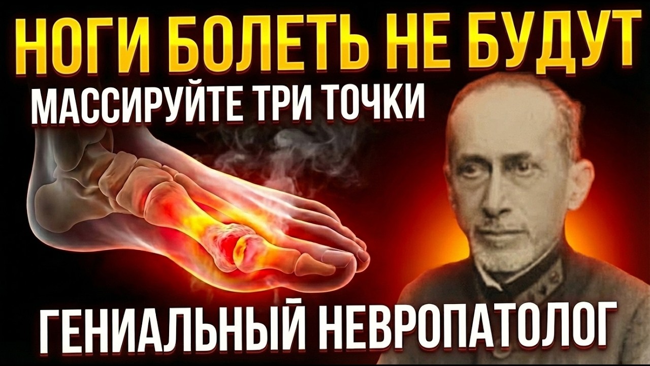 ПОСЛЕ ЭТОГО - Ноги Будут как в 18 лет. Гениальный невропатолог ХХ века Аствацатуров