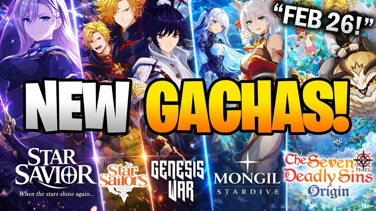 NEW GACHA GAMES Releasing RIGHT NOW - Feb 2026 Update!