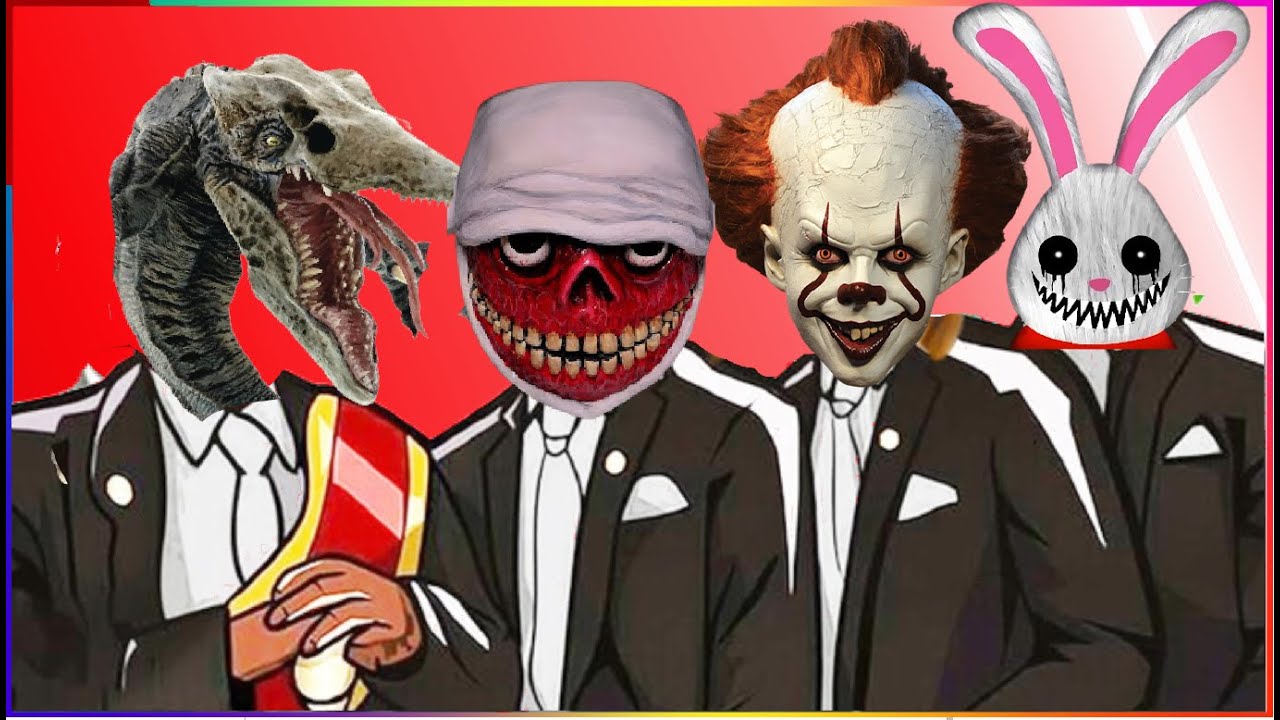 SKULL CRAWLER & BRIDGE WORM & PENNYWISE & MR HOPP - Coffin Dance X Baby Shark COVER