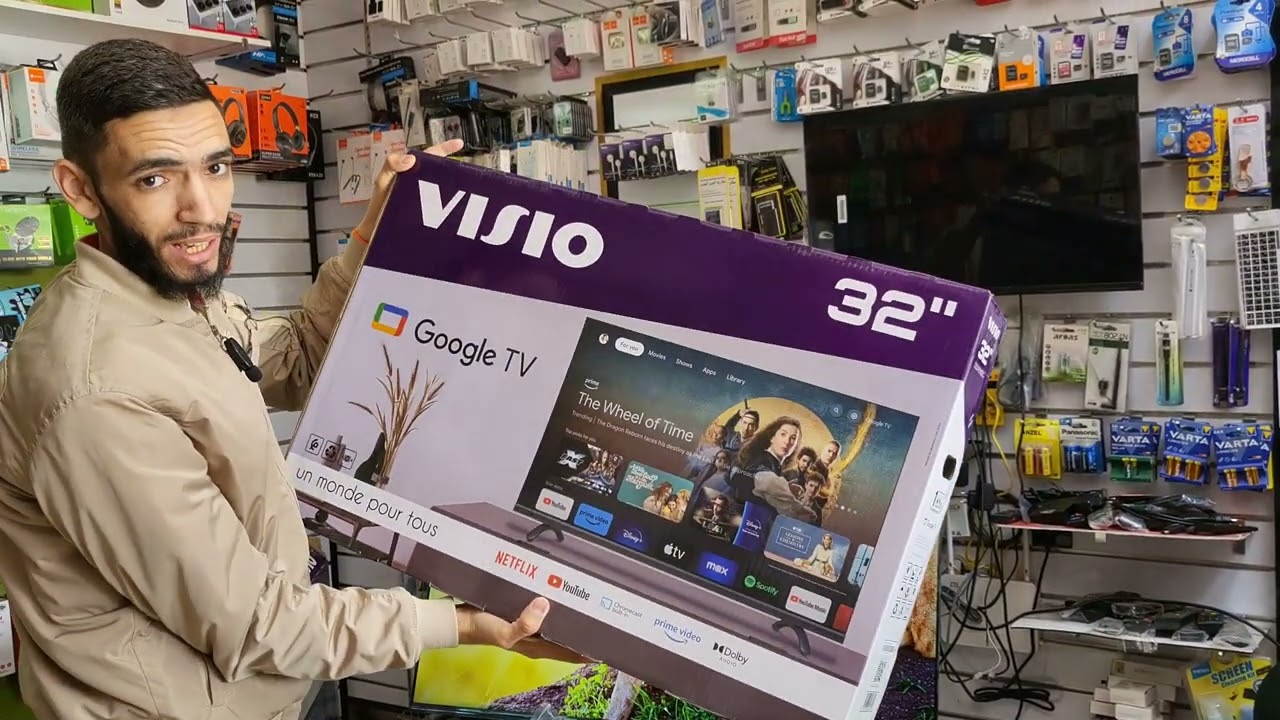 Tv visio 50 4k / tv visio 32 googel tv تلفاز فيزيو 0699994960