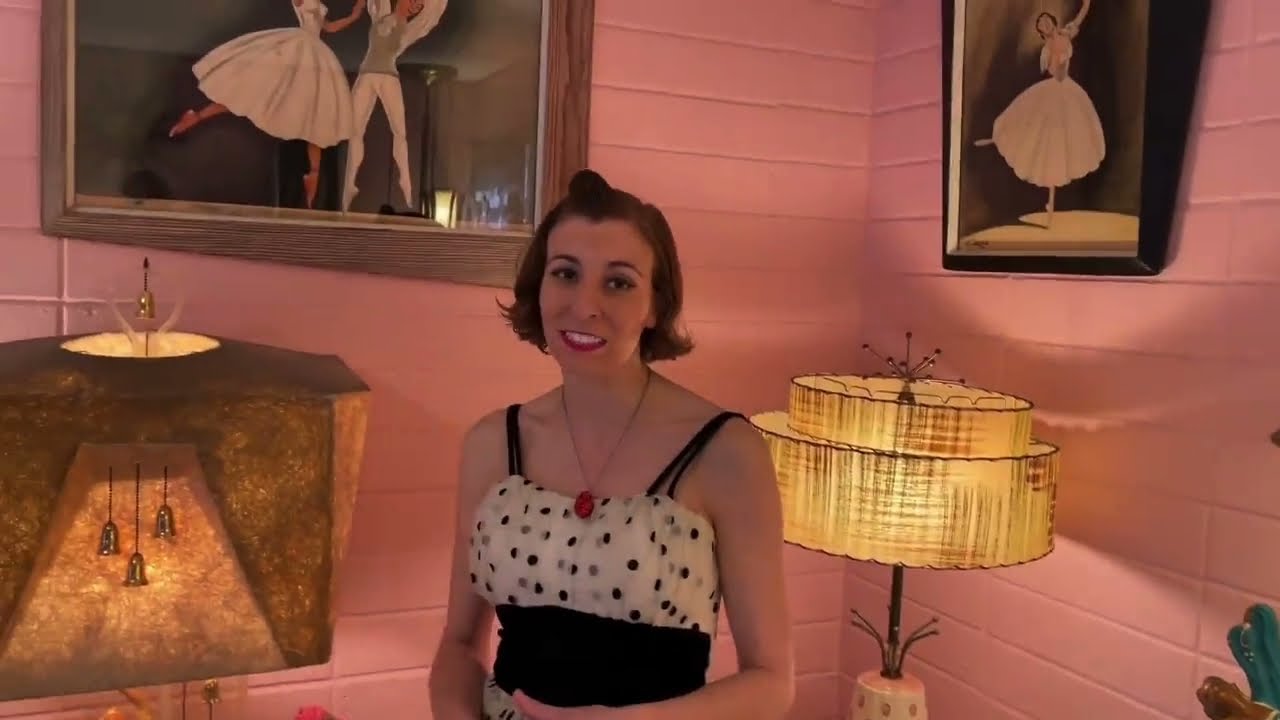 Check out this amazing Mid-Century Atomic home with Emily Twirls and Charles Phoenix!