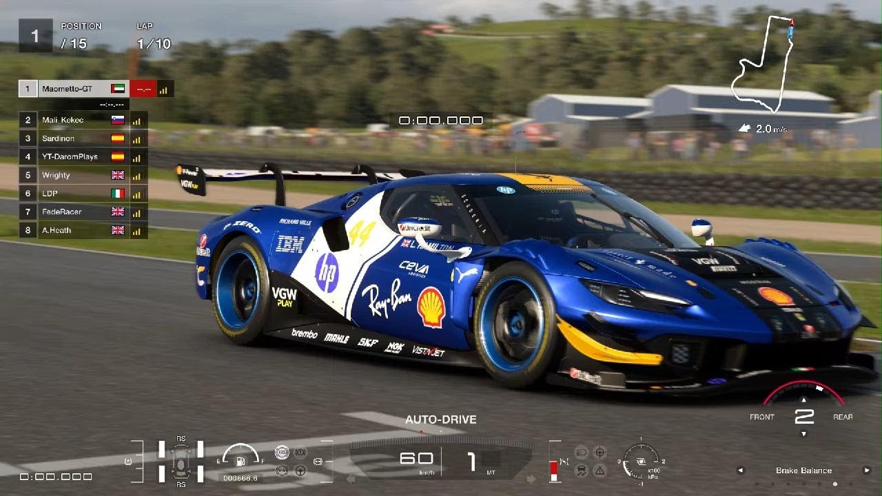 Gran Turismo 7 - Daily Race C - Mount Panorama Racing Circuit - Ferrari 296 GT3 '23