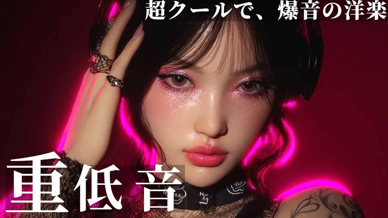 【洋楽Playlist】｜テンション×重低音📈右肩上がりでアガる！移動が楽しくなる⚡｜Pop/HIPHOP/EDM/洋楽MIX/重低音/通勤/ドライブ/作業用BGM