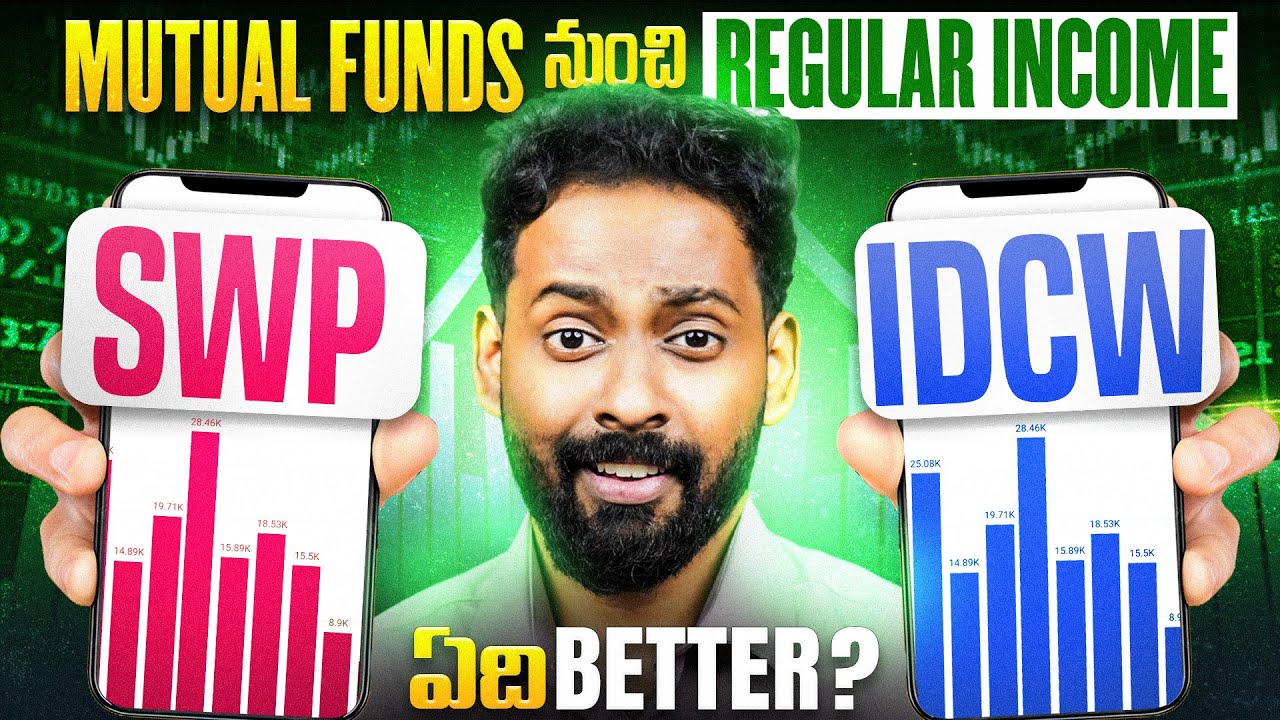 Mutual Funds nunchi Monthly Income | SWP VS IDCW Which is better ? Regular income in mutual funds