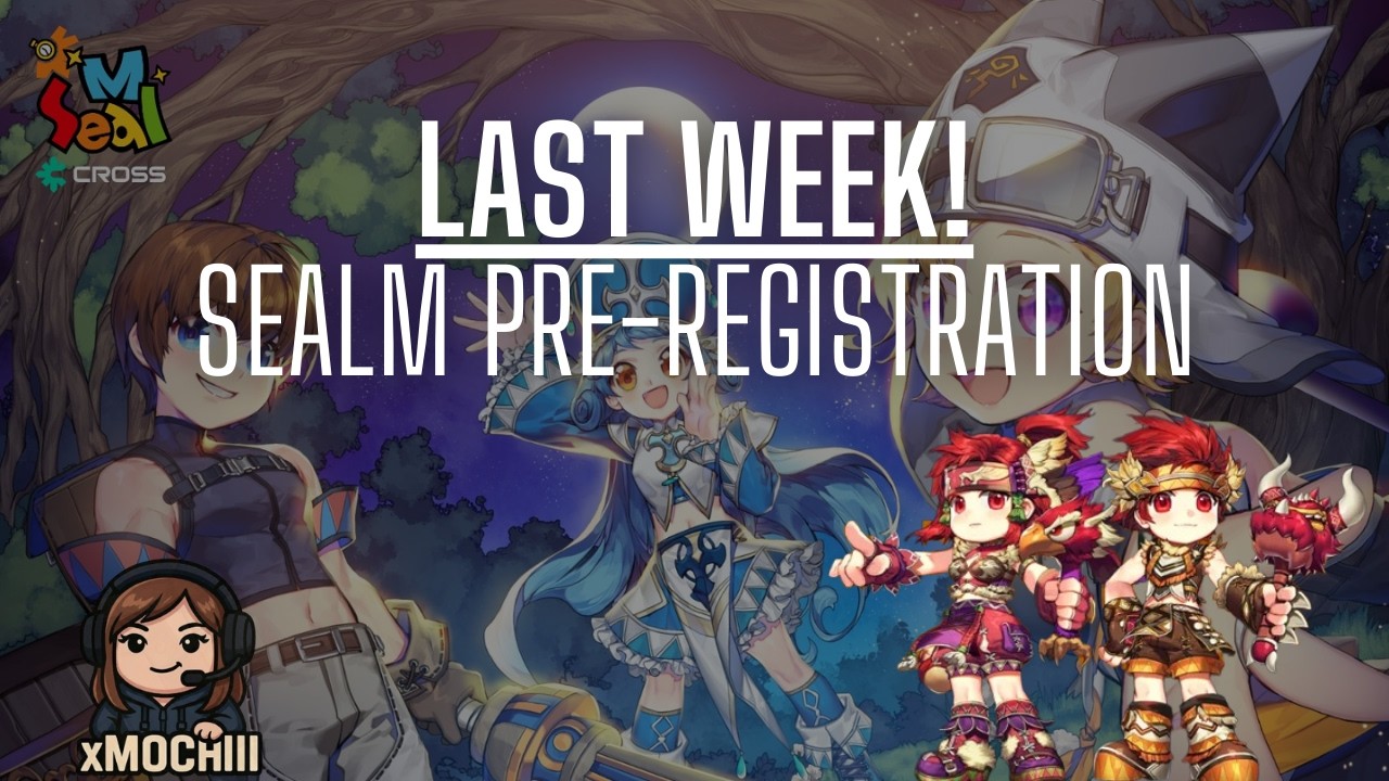 LAST WEEK! SEAL M on CROSS Pre-Registration + Million Jackpot Event (March 19 Launch)
