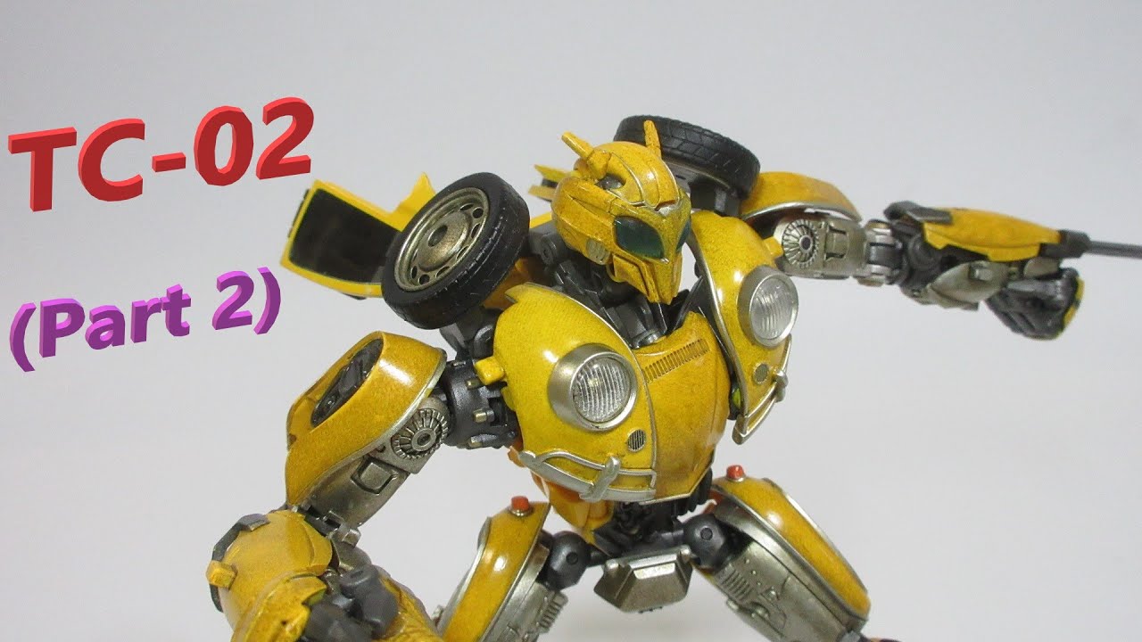 【TF非正規玩具レビュー】 海外の変形玩具　TRANS-CRAFT TC-02 BEETTLE (Aka. BUMBLEBEE Movie),  Part 2