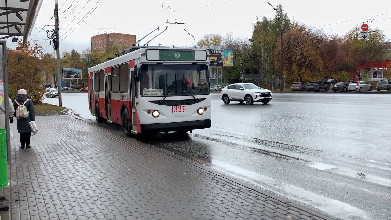 Долгожданная поездка на Тролза-5264.01 «Столица» 1339 Ижевск, маршрут 2, 11 октября 2023