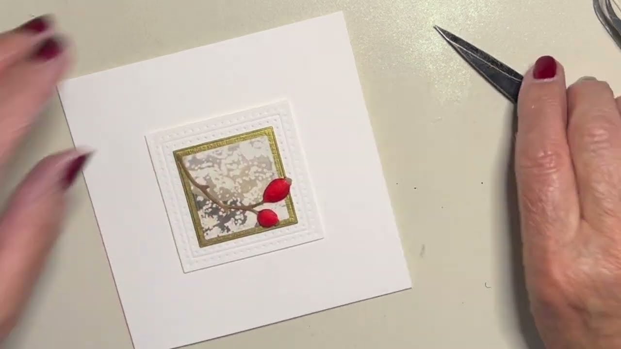 Making a card in moments