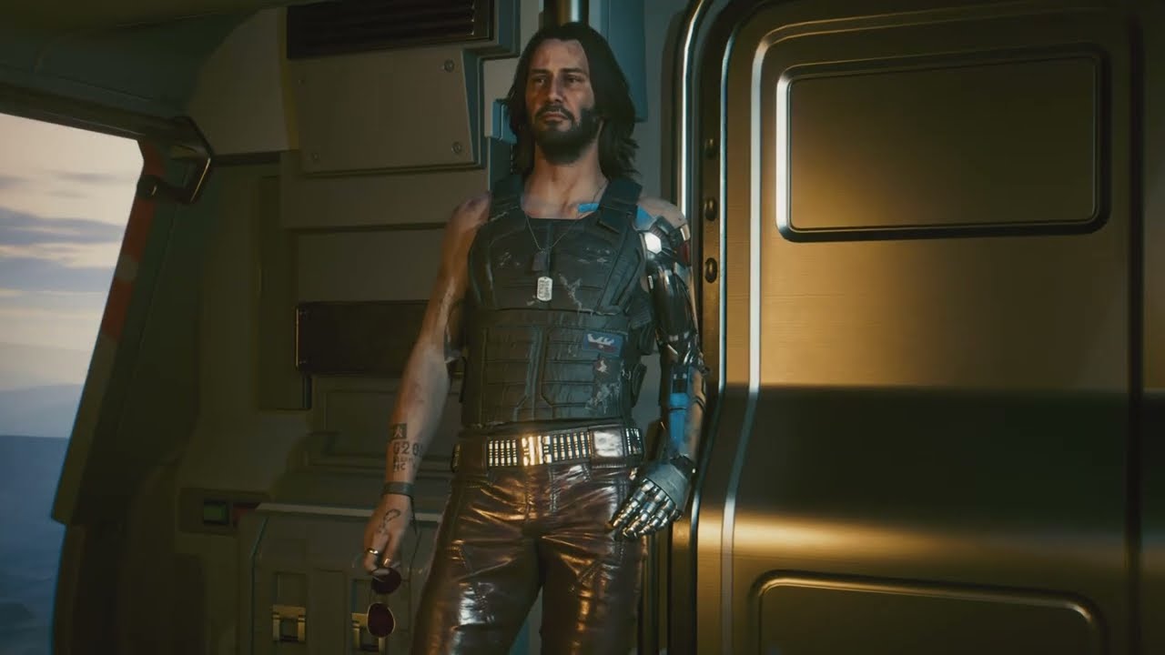 Cyberpunk 2077 saying goodbye to johnny (with a good relationship)