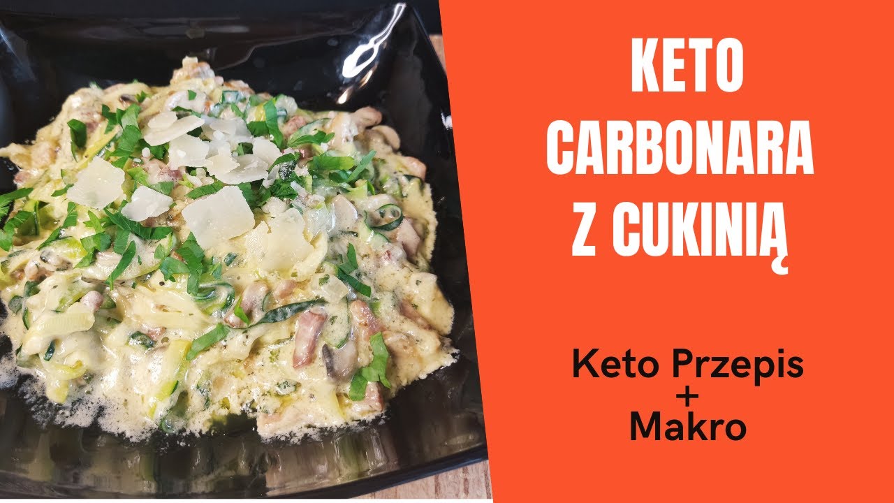 Keto Carbonara Przepis Z Cukinią | Aneta Florczyk