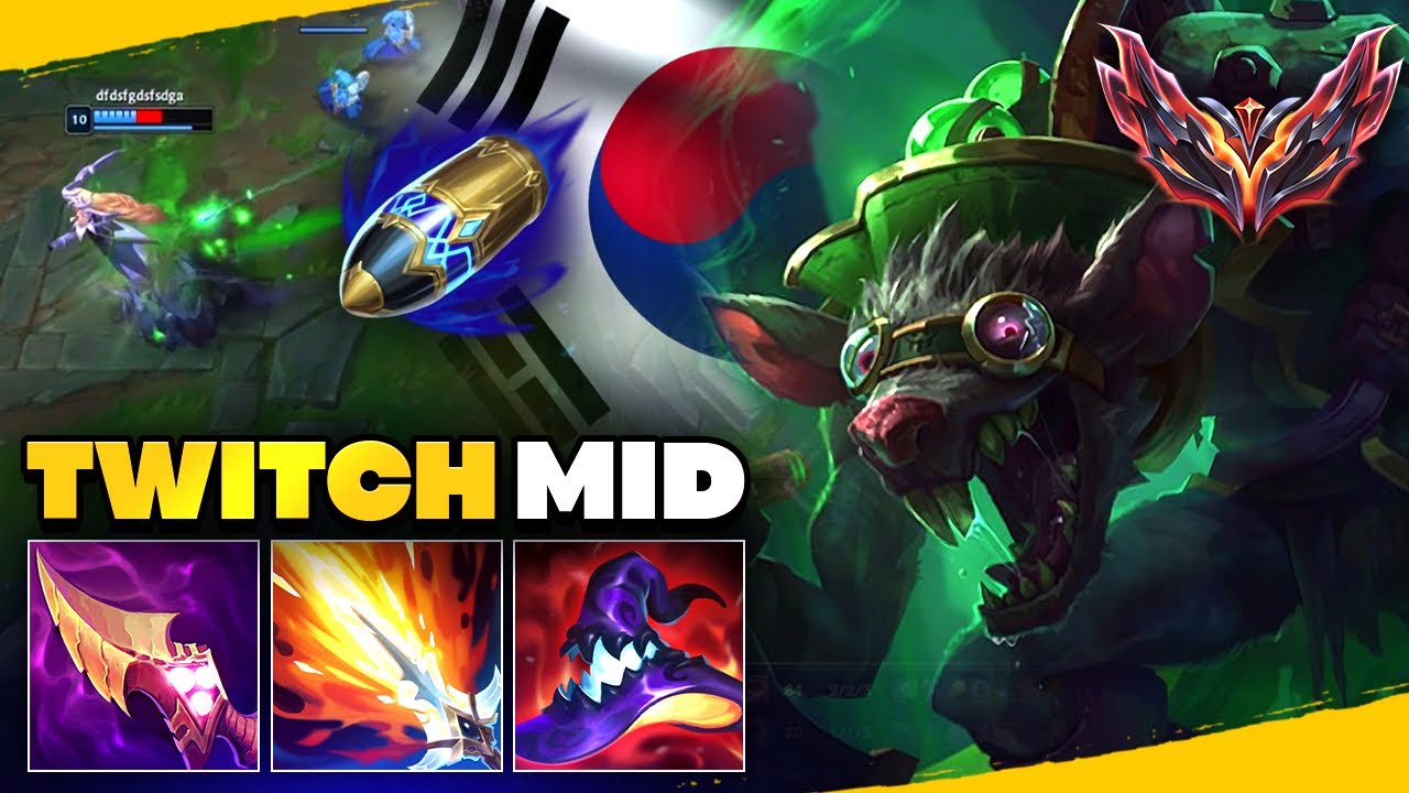 Корейский гроссмейстер Эло раздражает AP Mid Twitch