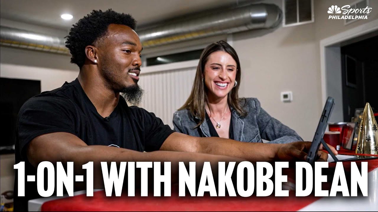 Nakobe Dean on injury recovery, growth, film study, love for his teammates & giving back | Eagles