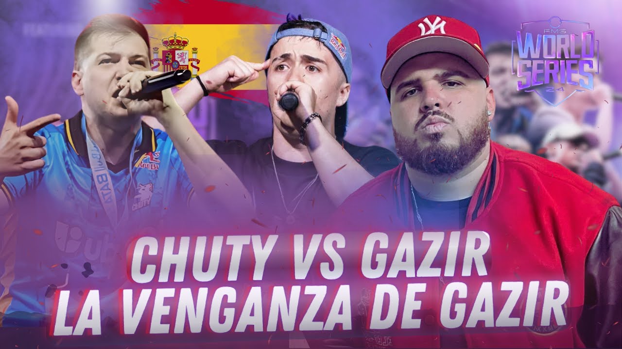 LA VENGANZA DE GAZIR, PALIZA HISTÓRICA ?  || GAZIR VS CHUTY FMS WORLD SERIES  REACCION DANTE MX