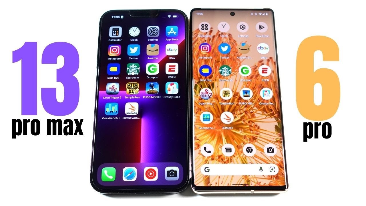 iPhone 13 Pro Max vs Pixel 6 Pro Speed Test!
